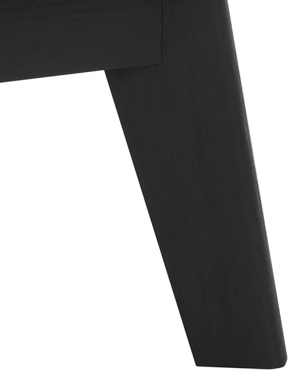 SAFAVIEH ESMA TV Stand for up to 65" Flatscreen – Black, Sliding Doors with Interior Storage, Entertainment Media Console (MED9640B)