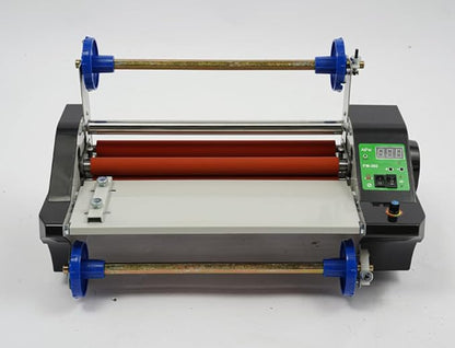 Pro Laminating Machine with Single & Double Sided Heating, 35cm Width & 0-200°C Temp Control for Documents, Photos, ID Cards