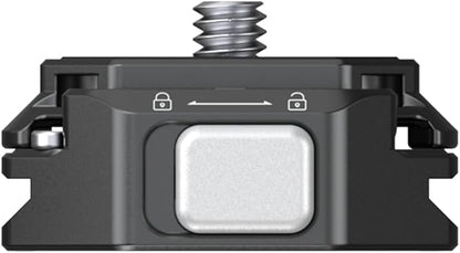 FALCAM F38 Quick Release Base V2, Quick Release System, Base with 1/4" and 3/8" Screw Thread for Tripod, Monopod, Stabilizer, Slider - 3364