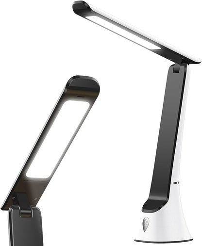 Light Therapy Lamp, 10000 LUX UV-Free LED Sunlight, Full Spectrum Mood Light With Touch Control and Night Light Function for Work, Office, Home - White