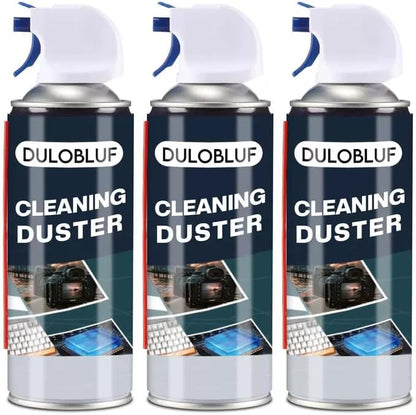 dulobluf Compressed Air Duster : Air Duster for PC Cleaning - Computer Air Duster Blower for Laptop - Reusable Car Dusters Airduster