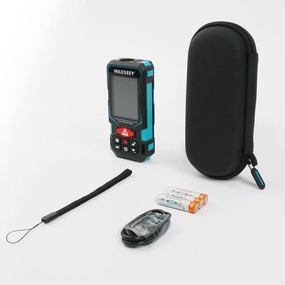 Laser Measure, MiLESEEY 330Ft Laser Distance Meter, Rechargeable Multifunctional Laser Measurement Tool with Pointfinder Camera,P2P Technology, Perfect for Outdoor Long-Range Measuring
