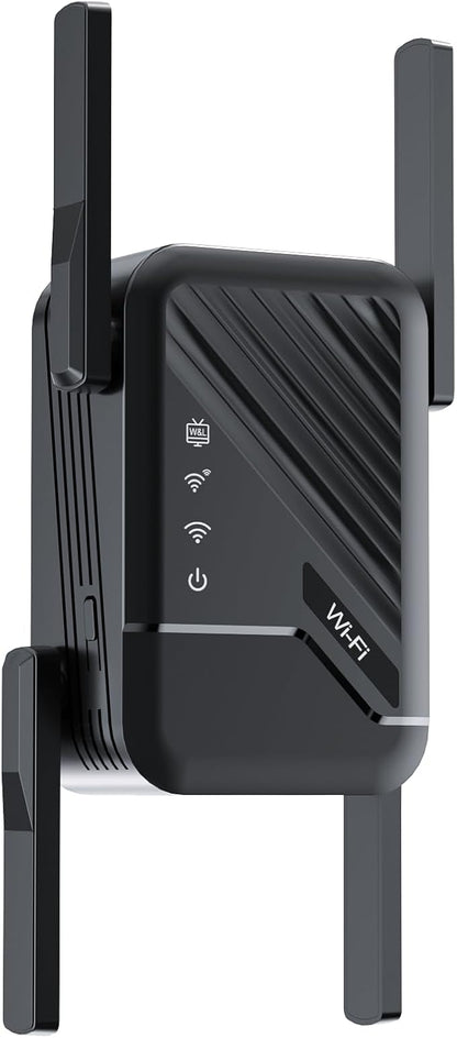 2026 Best WiFi Extender Signal Booster, Internet Extender Covers Up to 13389 Sq.ft for Home, Long Range WiFi Repeater with Ethernet Port, Wireless Router Amplifier Easy Setup,Wide Compatibility