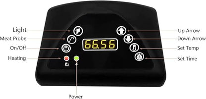 Digital Control Panel for masterbuilt, with LED Digital Display, Compatible with Masterbuilt MB20072418、MB20072618 and Other Smoker Grill Models