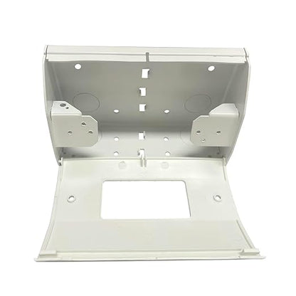 Upgraded GFCI Power Distribution Box Under Cabinet Electrical Box, Replaces Bryant RU270W, tradeSELECT Corner Mount, White Nylon, Pre-Drilled Holes, Compact Wall Mount for Home/Commercial