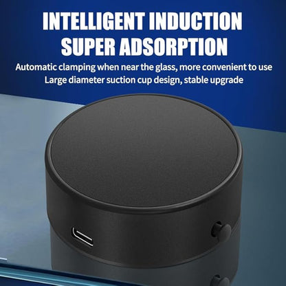 Electric Vacuum Magnetic Suction Phone Holder, 360° Rotation Suction Cup Phone Mount for MagSafe Cell Phone Holders, Phone Mount for iPhone 16/15/14/13/12, car/Gym/Mirror/Smooth Surface