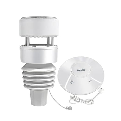 ECOWITT Wittboy Weather Station GW2001, Includes GW2000 Wi-Fi IoT Hub and WS90 7-in-1 Outdoor Solar Powered Weather Sensor, Supports WU/WeatherCloud/Wow/Ecowitt Servers, 915 MHz