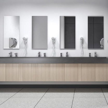 Sloan Optima EAF-200 Sensor Activated Touch-Free Faucet, Commercial Grade w/Mounting Hardware - 0.5 GPM Bluetooth, Hardwired Deck-Mounted Mid Body, Polished Chrome Finish, 3335055