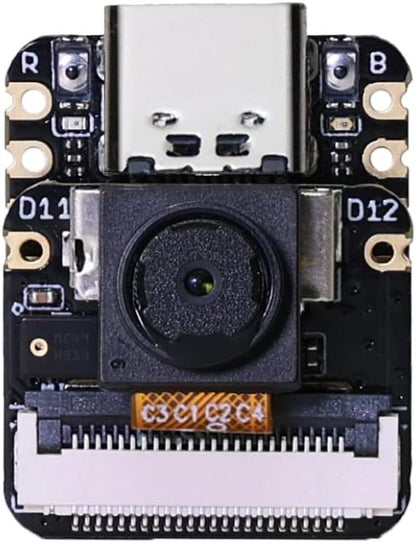 Seeed Studio XIAO ESP32 S3 Sense - 2.4GHz Wi-Fi, BLE 5.0, OV2640 Camera Sensor, Digital Microphone, 8MB PSRAM, 8MB Flash, Battery Charge Supported, Rich Interface, IoT, Embedded ML …