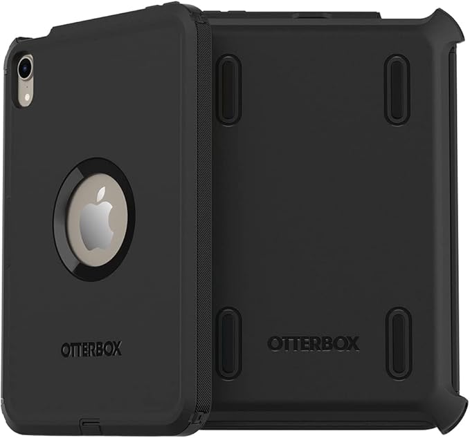OtterBox Defender Series Case for iPad mini (A17) and iPad mini (6th gen) - Black, Rugged, Durable, Multi-Layer Protection, Rugged, Durable, Multi-Layer Protection