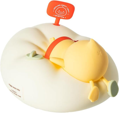 AuroraNiteBeam Duck Night Light for Kids, 7 Colors LED Nursery Lamp Dimmable & Rechargeable, Duck Silicone Lamp for Bedroom/Nursery,Room Decor Lamp Gift for Adult Toddler/Boys/Girls