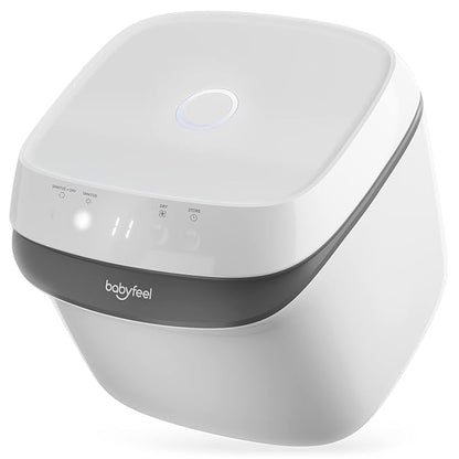 UV Light Sanitizer, UV Box Sanitizer, Conveniently Sanitizes in Minutes, Large Capacity, No Cleaning Required, Touch Control