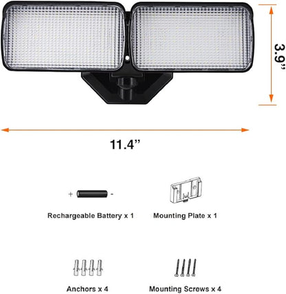 Sylvania 14W Dusk to Dawn Security LED Light, Hardwired, 1500 LMS, Wet Rated, 5000K, Daylight - 1 Pack (66475)