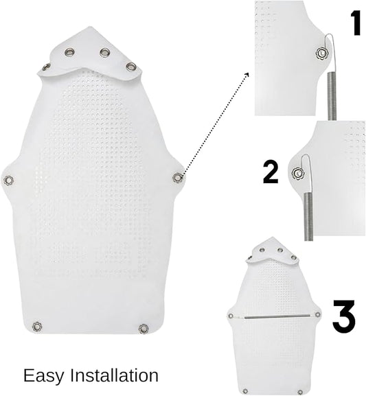 1 Piece - Cover Iron Shoe Used for Electric Iron Clothes Protector When Ironing - Prevents Burn, Sticking,Easy Installation Sole Plate Accessory