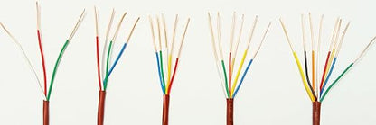 eastwire 18/5 50ft Thermostat Wire 18/5 18 Gauge 5 Conductors ETL 18-5 50 Feet Brown (18/5, 50ft)