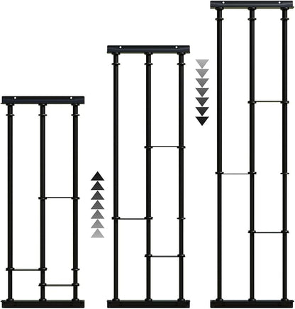 SWB Adaptable Window Bars Security for Windows - Model B | Easy DIY Installation | Suitable for Both Frame and Wall | Telescopic System | Patented Security Innovation