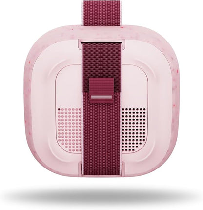 Bose New SoundLink Micro Portable Bluetooth Speaker (2nd Gen), Wireless Outdoor Speaker, Up to 12 Hours Battery Life, Waterproof and Dustproof, Petal Pink - Limited Edition Color