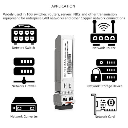 OPSTRAN 10GBASE-LRM SFP+ Optical Transceiver Module Compatible with Palo Alto PAN-SFP-Plus-LRM 10G SFP+ 1310nm 220m DDM Duplex LC MMF