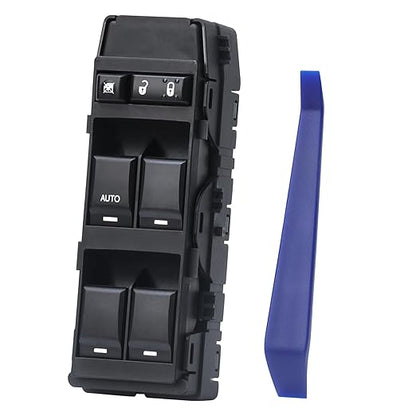 WUANGKI Master Power Window Switch Front Driver Side Compatible with 07-10 Chrysler 200 300 Sebring, Dodge 08-13 Avenger Caliber Charger Magnum Dakota,11-13 Jeep Compass Patriot Replaces OE#4602780AA
