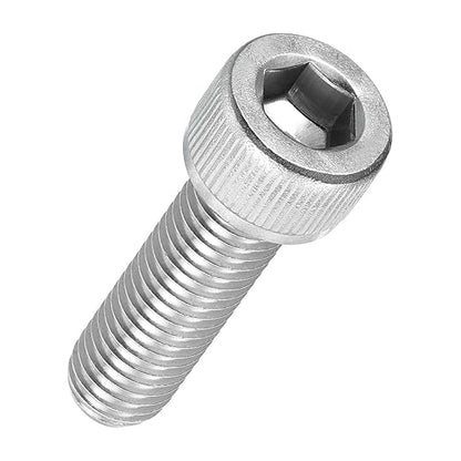 Kozelo 10pcs Socket Head Cap Screws - [M10-1.5 x 35mm] 304 Stainless Steel Allen Socket Drive for Electrical Motor 3D Printing Fan Engine Replacement Use, Silver