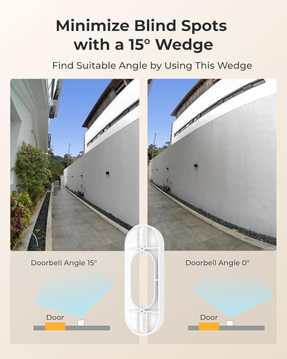 REOLINK 2K Video Doorbell PoE Camera with Chime, 3:4 Head-to-Toe View, 2-Way Talk, Person/Package Detection, Outdoor Waterproof, Smart Alerts, Supports NVR