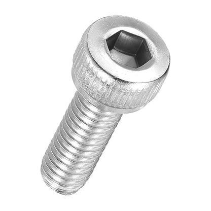 Kozelo 40pcs Socket Head Cap Screws - [M4-0.7 x 14mm] 304 Stainless Steel Allen Socket Drive for Electrical Motor 3D Printing Fan Engine Replacement Use, Silver