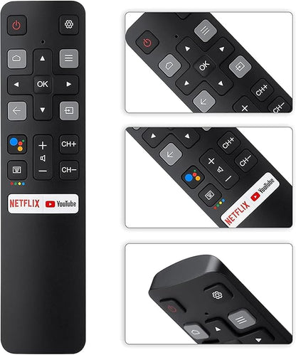 New OEM Replacement Remote RC802V FNR1 fit for TCL TV 40S334 50S434 55S434 75S434 40S330 70S430 32S334 55S435 50S435 43S43432S6500A 65P8S 65P8 55P8S 49S6800FS 49S6800 32S6500S 32S6800S 32S6510S 32A325