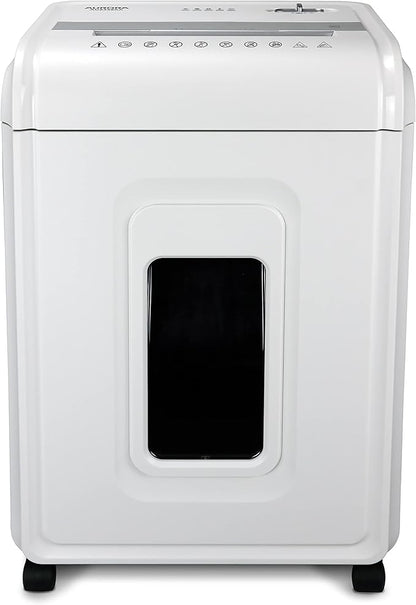 Aurora Heavy Duty Anti-Jam 24-Sheet Crosscut Shredder/40 Min Run Time/ 7-Gallon Pullout Basket, White/Grey