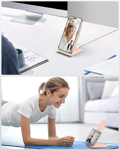 Wireless Charger with USB C Phone Charger, Qi Certified Charging Stand with 20W PD Adapter Compatible with iPhone 16/15/14/13/12, Phone Charging Dock for Samsung Galaxy S25/S24/S23/S22/S21/Note 20