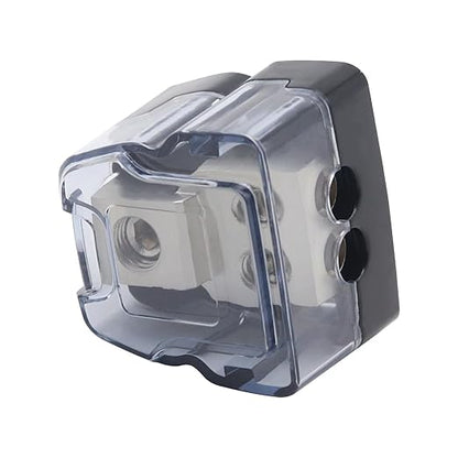 2Way Power Distribution Block 4GA / 8GA in 8 Gauge Out Split Ground Blocks 1PCS