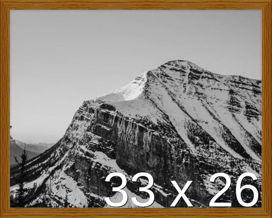 Frame It Easy 33 x 26 Hazel Wood Frame (Derby)
