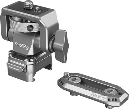 SMALLRIG Quick Release Camera Monitor Mount with Integrated NATO Rail, Field Monitor Mount, Swivel 360° and Tilt 160° Adjustable, Camera NATO Monitor Holder, Max Payload 2.5kg, HawkLock H21-4487