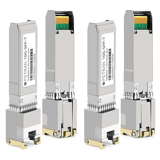 OPSTRAN 10GBASE-T SFP+ to RJ45 Copper Transceiver Module Compatible with Arista SFP-10GE-T 10G SFP+ 30m Cat6a/7 4 Pack