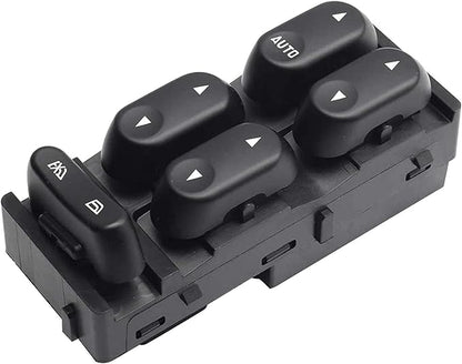 1L2Z14529BA Driver Side Power Master Power Window Switch Compatible with 2002-2004 Ford F250 F350 F450 F550 Super-Duty, 2002-2003 Explorer, 2002-2005 Excursion & Mercury Mountaineer