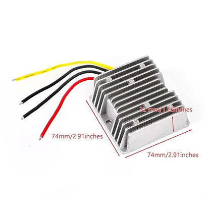 Areyourshop Waterproof 12V/24V to 6V 30A 180W Step Down DC/DC Power Converter Regulator