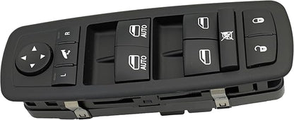 NOVAPARTS 11PINS 56046826AE Driver Side Power Control Window Switch for 2016-2018 Ram 1500 2500 3500 2019-2024 Ram 1500 Classic 56046826AC 56046826AD Front Left (2 Auto, 3+8 pins)