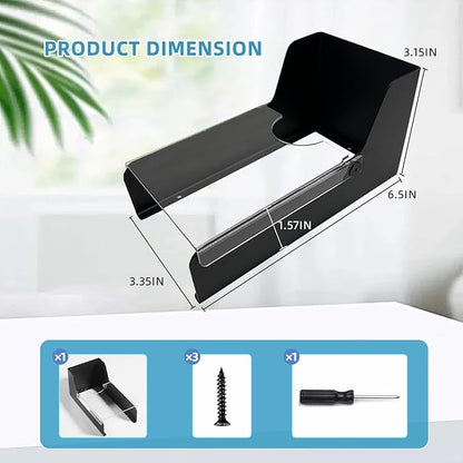 Flip Video Metal Doorbell Rain Cover Sun Shield Hood Plate, Weather Protection Cover Compatible for most doorbells