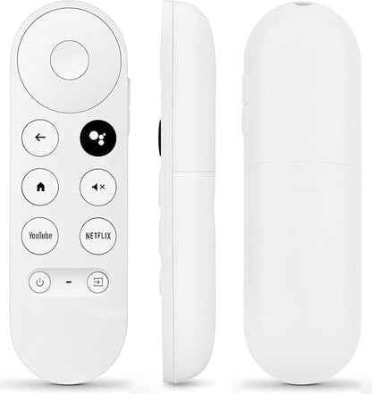 New Voice Remote for Google Chromecast 4k Snow TV, G9N9N Replacement Remote Control for Google TV, GA01920-US, GA01409-US, GA01923-US, GA01919-US