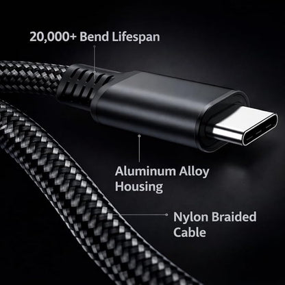 Mizi USB-C Headphone and Charging Adapter 3-in-1 – Type-C to 3.5mm Audio Jack + USB-C PD Charging + Type-C Audio Splitter, Compatible with iPhone, iPad, Samsung Galaxy, Pixel, and More – Black
