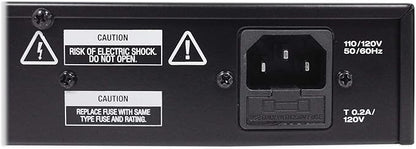 Rockville RX230 2-Way Stereo/3-Way Mono Crossover, XLR Input/Output, Adjustable Crossover Range, 24 dB/Octave Filters, Rack-Mountable for DJs and Live Sound