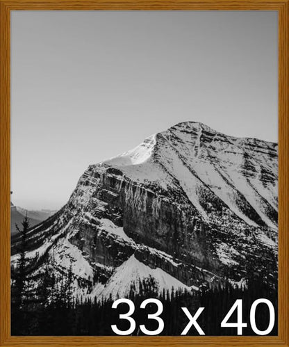 Frame It Easy 33 x 40 Hazel Wood Frame (Derby)