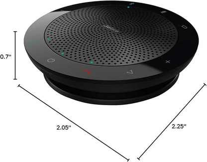 Jabra Speak 510 UC Wireless Bluetooth Speakerphone – Outstanding Sound Quality, Portable Conference Speaker for Holding Meetings Anywhere - Certified for Zoom & Google Meet