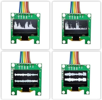 Audio Spectrum Display Analyzer with Dual Channel VU Meter and Multi Mode Screen (Without Box)