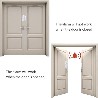 Door Window Alarm, 90DB Door Alarms for Kids Safety, Wireless Sensor Door Window Burglar Alarm-Window Pool Alarms for Home (20 Pack)