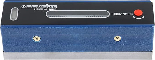 Accusize Industrial Tools 6 inch Master Precision Level in Fitted Box, Accuracy 0.0002''/10'', S908-C684