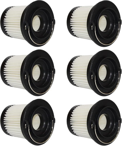 PUREBURG 6-Pack Replacement Filter Compatible With Autobot VX, Vmini V automotive Vacuum Cleaner,Dust Hair large particles dander