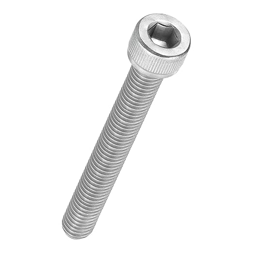 Kozelo 10pcs Socket Head Cap Screws - [M8-1.25 x 70mm] 304 Stainless Steel Allen Socket Drive for Electrical Motor 3D Printing Fan Engine Replacement Use, Silver
