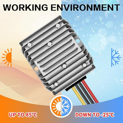 DC 12v to 24v Step up Converter Regulator 10A 240W, DC Converter 12V Step Up to 24V, 24Volt Transformer, Power Supply Module Boost Transformer for Car Truck Vehicle Boat