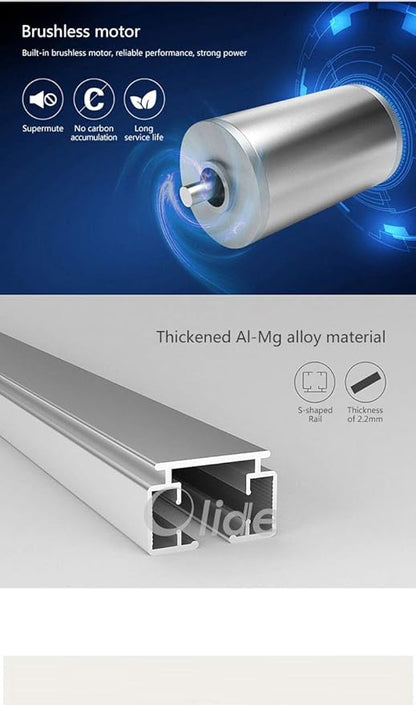 Intelligent Smart Automatic Slide Window Closer App Control Workable with Google Home Amazon Alexa (Window Width 18inch)