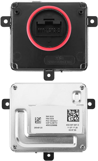 Headlight Control Module, Ballast Headlight Modul, Xenon HID Ballast, Compatible for A4 A5 A6 Q3 Q5 TT VW CC, Daytime Running Light Module DRL Control Ballast Unit 4G0907697D